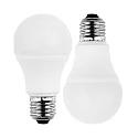 LED Birnenlampe, E27, 10W 2700K 1055lm, DOPPELPACK, weiß / opal