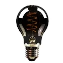 LED Lamp pear shape, 5W, E27, 120lm, 1800K, glass smoky VBS