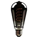 LED Lamp ST64, 5W, E27, 140lm, 1800K, glass smoky VBS