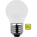 LED Leuchtmittel MiniGlobe G45, E27, 5W 4000K 470lm, opal