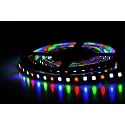 HWH LED Strip Set, 300cm, 120°, IP20, mit 3M Klebeband, 18W, RGB, mit Fernbedienung