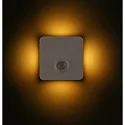 HWH LED Orientierungslicht Saturn, IR Bewegungsmelder & Helligkeitssensor Amber