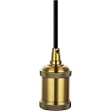 pendant luminaire E27 IP20, bronze 