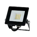 HWH LED Fluter, 110°, 10W, 4000K, 800lm, IP65, schwenkbar, schwarz