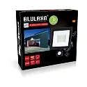 HWH LED Fluter, 110°, 50W, 4000K, 4300lm, IP44, mit PIR-Sensor, schwenkbar, schwarz