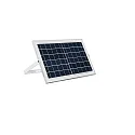HWH LED Solar Feuchtraumleuchte HUMILED SLIM FIX, 120°, 10W, 4000K, 600lm, Akku 4x18650 3,7V 4400mAh, IP65, mit PIR-Sensor, weiß