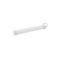 HWH LED Solar Feuchtraumleuchte HUMILED SLIM FIX, 120°, 10W, 4000K, 600lm, Akku 4x18650 3,7V 4400mAh, IP65, mit PIR-Sensor, weiß