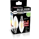 HWH LED Filament Lampe C35, 2er Set, 300°, E14, 4,5W, 4000K, 470lm