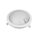 LED Feuchtraumleuchte BASIS FIX SENSOR, 120°, 12W, 4000K, 1200lm, IP54, rund, grau