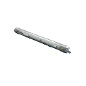 LED Feuchtraumwannleuchte PROFILINE HUMI-LED VARI, 120cm, 1x 18W, 4000K, 2700lm, IP65, grau/transparent