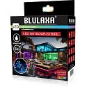 HWH Outdoor LED Strip PU COATED, IP44, 18W RGB 150lm 120°, 2er-Set mit Fernbedienung + Netzteil + Verbinder, 500cm / 1cm, weiß