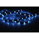 HWH Outdoor LED Strip PU COATED, IP44, 18W RGB 150lm 120°, 2er-Set mit Fernbedienung + Netzteil + Verbinder, 500cm / 1cm, weiß