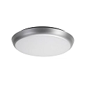 Brumberg Outdoor LED Aufbauleuchte MAKIRA, IP65 IK08, Ø 25cm, 230V, 18W 2700/3000/4000K (3CCT) 120°, strukturschwarz / opal, dimmbar