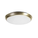 Brumberg Outdoor LED Aufbauleuchte MAKIRA, IP65 IK08, Ø 25cm, 230V, 18W 2700/3000/4000K (3CCT) 120°, strukturschwarz / opal, dimmbar