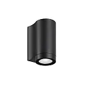 Outdoor LED Wandanbauleuchte YLIP, 45°, 8W, 3000K-5700K, 800lm, IP65, 230V AC, 50 Hz, schwarz