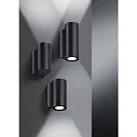 Brumberg Outdoor LED Wandanbauleuchte YLIP, 45°, 15W, 3000K-5700K, 1500lm, IP65, 230V AC, 50 Hz, schwarz