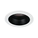 LED Einbaudownlight ALTERO-R, 33°, 11,8W, 1800K-3000K, 620lm, IP44, DTW, rund, weiß, schwarz