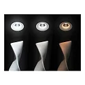 LED-Einbaudownlight 350 mA, 12 W, 18°, dim2warm, 3000 K - 1800 K, rund, starr
