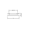 Brumberg Recessed LED furniture Downlight set, 3pc. + transformer + distributor, IP20, Ø 7cm, Plug&Play +G156:G205W 3000K 125lm, alu