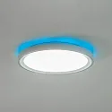 Brumberg Office LED panel SUNNY, surface, IP20, prismatic direct / indirect, 230V, 30W 3000K 700lm 110°, dimmable