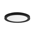 LED Aufbau-Diffusorleuchte SUNNY MINI, IP20, Ø 33cm, Direkt-Indirekt, 230V, 30W 3000/400/6000K (CCT Switch), dimmbar, schwarz