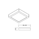 Brumberg LED-Anbaupanel 230 V AC, 50 Hz, 18 W, 3000K, weiß