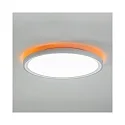 LED Aufbau-Diffusorleuchte SUNNY MIDI, Ø 44cm, IP20 IK04, 40W 3000/4000/6000K (CCT Switch), DALI steuerbar, weiß
