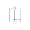 Brumberg LED-Deckenanbauleuchte 230 V AC, 50 Hz, 3000K, weiß