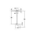 Brumberg LED-Einbaustrahler 230 V AC, 50 Hz, 4,2 W, 3000K, weiß