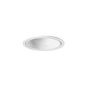 Brumberg Recessed LED downlight IMPLEMENT, IP20, round, Ø 8cm, Plug&Play 500mA, 8.9W 3000K 730lm 37°, CRi >90, structured white