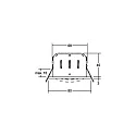 Brumberg LED Einbaustrahler INDIWO68-R, IP20, rund, Ø 8cm, 350mA P&P, 6W 1800-3000K 430lm 36°, CRi >95, schwenkbar, dim2warm, Nickel