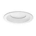 Recessed LED downlight BOWL, IP20, round, Ø 13.6cm, 350mA, 12W 3000K 970lm 100°, white / diffuse