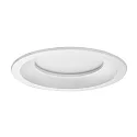 Recessed LED downlight BOWL, IP20, round, Ø 17.5cm, 500mA, 20W 3000K 1640lm 100°, white / diffuse