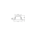 Brumberg LED Einbau-Downlight MUNA MICRO, IP20, Ø 11.4cm, 230V AC, 10W 3000/4000/5700K (CCT) 60°, UGR <19, dimmbar, weiß