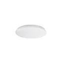 LED Aufbauleuchte PANAY MAXI, IP20 IK05, Ø 38cm, 230V AC, 24W 3000K 2600lm 120°, mit MW-Sensor, weiß glänzend