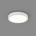 Brumberg LED Panel EVIE MINI, Aufbau/Einbau, IP44 IK03, Ø 18cm, DA 6-16cm, 6-12W 3000/4000K 1480lm 106°, schaltbar, weiß