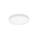 LED Panel EVIE MIDI, Aufbau/Einbau, IP44 IK03, Ø 22.5cm, DA 6-0.5cm, 10-20W 3000/4000K 2400lm 106°, schaltbar, weiß