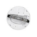 Brumberg LED Panel EVIE MAXI, Aufbau/Einbau, IP44 IK03, Ø 30cm, DA 10-28cm, 12-24W 3000/4000K 3000lm 107°, schaltbar, weiß