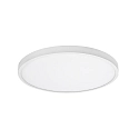 LED Panel EVIE MEGA, Aufbau/Einbau, IP44 IK03, Ø 38cm, DA 10-36cm, 24-36W 3000/4000K 4400lm 107°, schaltbar, weiß, weiß