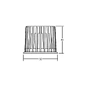 LED reflector insert MR16, Ø 5cm / L 4cm, IP20, 350mA, Plug&Play