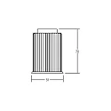 Brumberg LED reflector insert MR16 dim2warm, 350mA, 12W 3000-1800K 930lm 38°, dim2warm