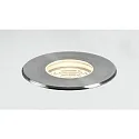 Brumberg LED in-ground luminaire BOLED, V4A, IP67 IK08, 6W 3000K 485lm 36°, stainless steel