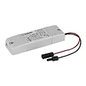 LED Konverter, IP20, 230V AC/DC, sek. 350mA, 0-15W, Anschlussbox + Plug&Play Stecker, schaltbar
