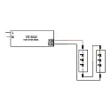 Brumberg LED Konverter, IP20, 230V AC, sek. 350mA, 0-15W, schaltbar, ohne Konfektionierung