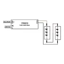 Brumberg LED converter, IP20, 230V AC, sec. 1000mA, 10-38W, DALI dimmable