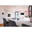 Brumberg LED Einbauleuchte ZULO MAXI, IP54, IK03, rund, 20W, 3000K/4000K/5700K, 1880lm, 90°, starr, weiß