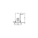 Brumberg Einbaustrahler TIRREL-S, IP20, eckig, 230V AC, GU10 (exkl.), schwenkbar, mit Abstandhalter, Aluminium, vinylschwarz