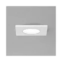 Brumberg recessed luminaire STEAM-S square, direct IP54, black dimmable