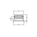 Brumberg LED Einbau-Downlight CALLIDA, IP20, vertieft, 230V / sek. 350mA, 12W 1800-3000K 930lm 18°, CRi >90, dim2warm, starr, weiß