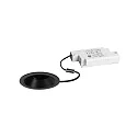 LED Einbaustrahler BINATO, 38°, 6W, 3000K, 680lm, IP20, rund, dreh- und schwenkbar, schwarz